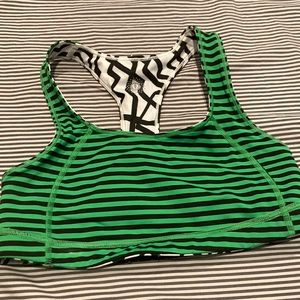 Rare SeaWheeze Lululemon reversible sports bra